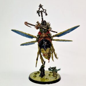 A photo of a Chaos Daemons Pusgoyle Blightlord Warhammer miniature