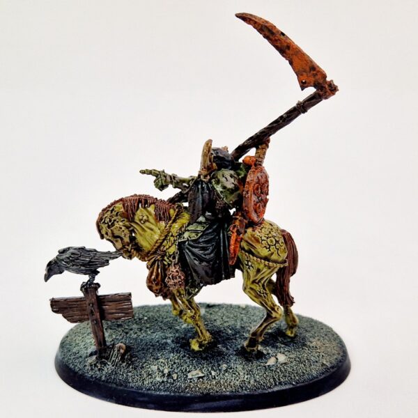 A photo of a Chaos Daemons Lord of Nurgle Warhammer miniature