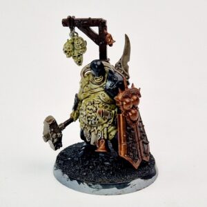 A photo of a Chaos Daemons Lord of Blights Warhammer miniature