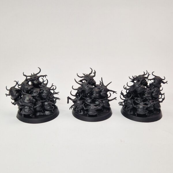 A photo of Chaos Daemons Nurglings Warhammer miniatures