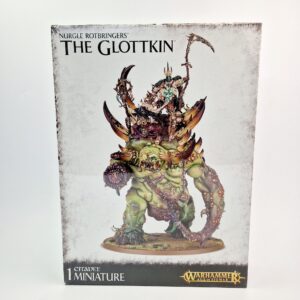 A photo of a Chaos Daemons The Glottkin Warhammer miniature