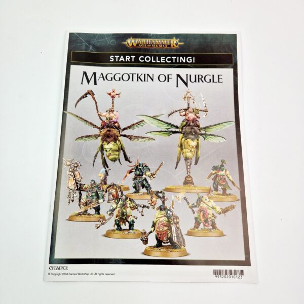 A photo of Start Collecting Maggotkin of Nurgle Warhammer miniatures