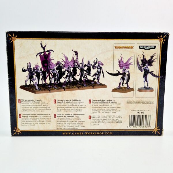 A photo of Chaos Daemons Daemonettes Warhammer miniatures