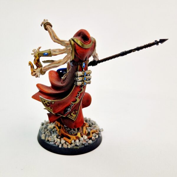 A photo of a Chaos Daemons The Changeling Warhammer miniature