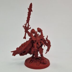 A photo of a Chaos Daemons Skulltaker Warhammer miniature