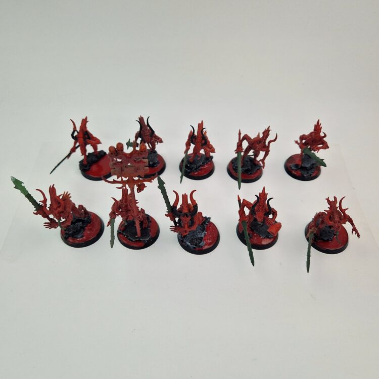 Daemons Bloodletters of Khorne Warhammer miniatures