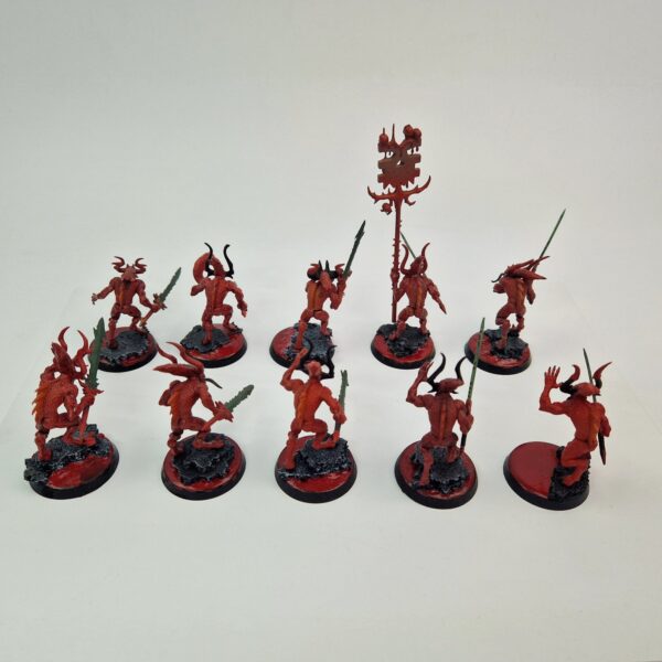 Daemons Bloodletters of Khorne Warhammer miniatures