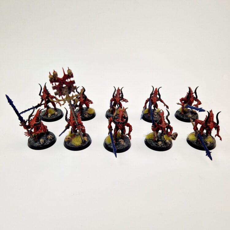 Daemons Bloodletters of Khorne Warhammer miniatures