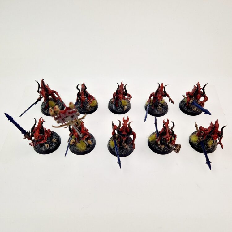 Daemons Bloodletters of Khorne Warhammer miniatures