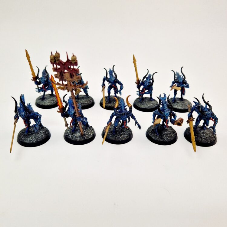 Daemons Bloodletters of Khorne Warhammer miniatures