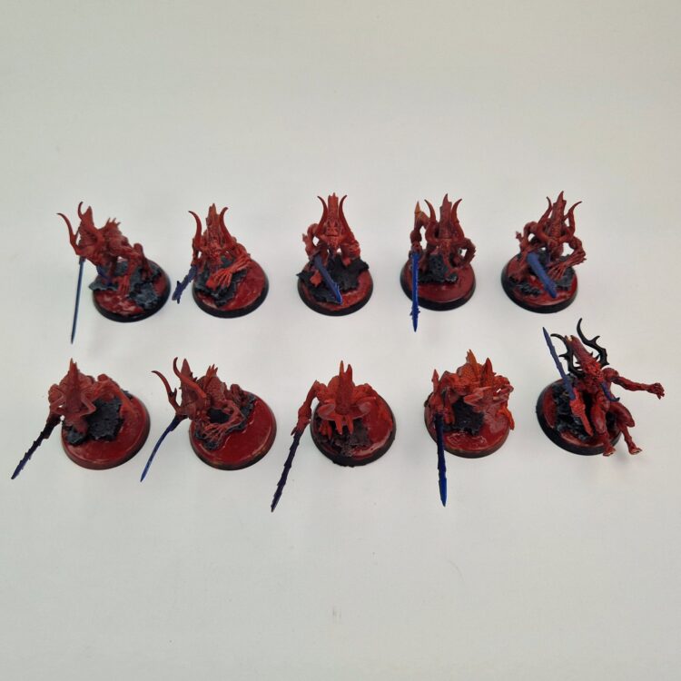 Daemons Bloodletters of Khorne Warhammer miniatures