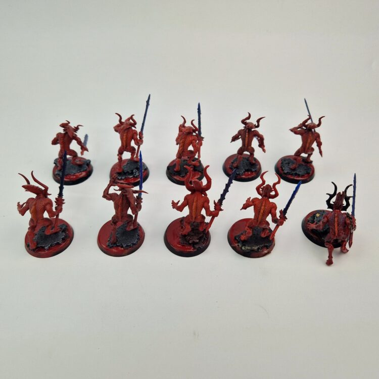 Daemons Bloodletters of Khorne Warhammer miniatures