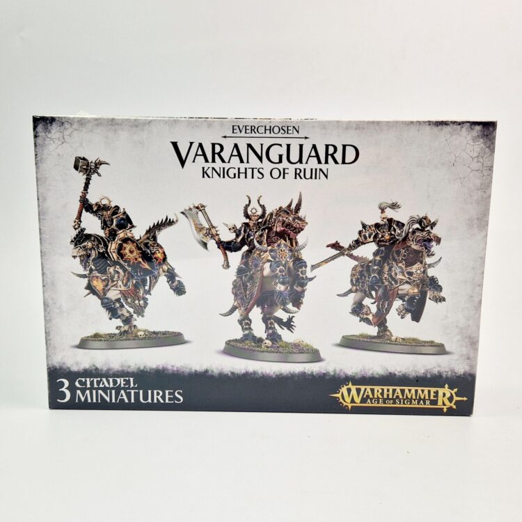 A photo of Chaos Slaves of Darkness Varanguard Warhammer miniatures