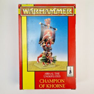 A photo of a Warhammer miniature