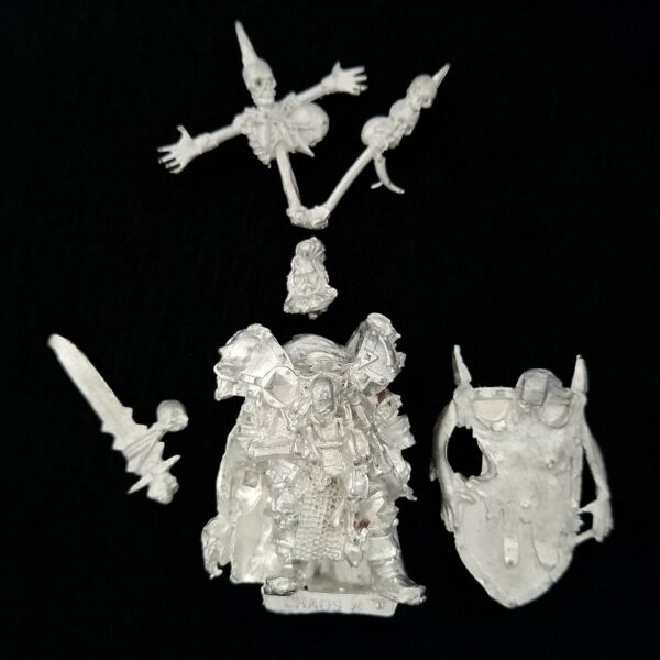 A photo of a Chaos Warriors Lord Wulfrik the Wanderer Warhammer miniature