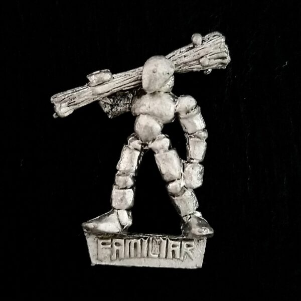 A photo of a Chaos Warriors Familiar Mannequin Warhammer miniature