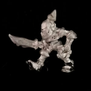A photo of a Warriors of Chaos Familiar Armoured Mite Warhammer miniature
