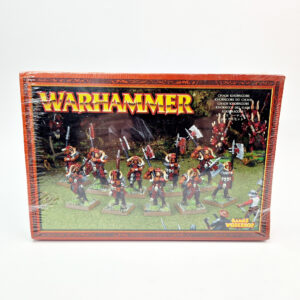 A photo of Beasts of Chaos Khorngors Warhammer miniatures