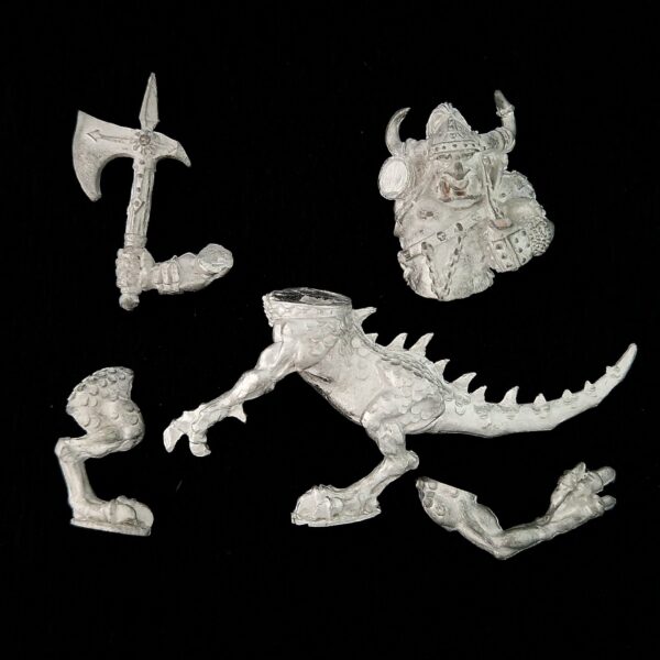 A photo of a Beasts of Chaos Dragon Ogre Warhammer miniature