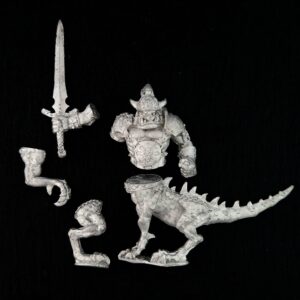 A photo of a Beasts of Chaos Dragon Ogre Warhammer miniature