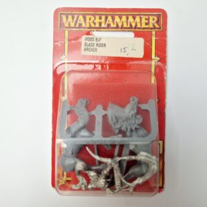 A photo of Wood Elves Glade Rider Warhammer miniatures