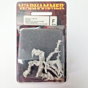 A photo of Wood Elves Treekin Warhammer miniatures