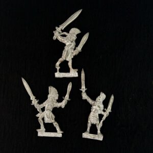 A photo of Wood Elves Wardancers Warhammer miniatures