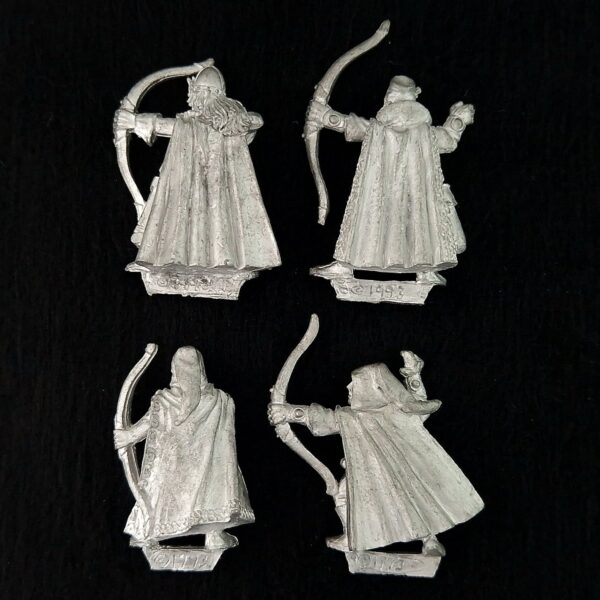 A photo of Wood Elves Archers Warhammer miniatures