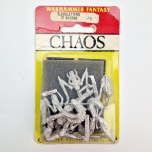 A photo of Daemons of Chaos Bloodletters of Khorne Warhammer miniatures