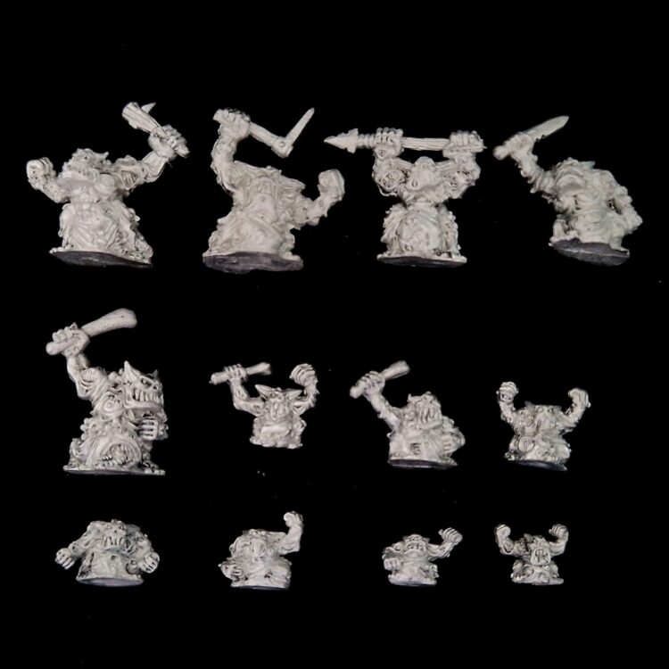 A photo of Chaos Daemons Nurglings Warhammer miniatures