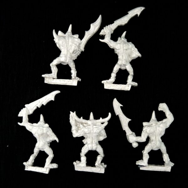 A photo of Chaos Daemons Plaguebearers Warhammer miniatures