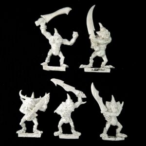 A photo of Chaos Daemons Plaguebearers Warhammer miniatures