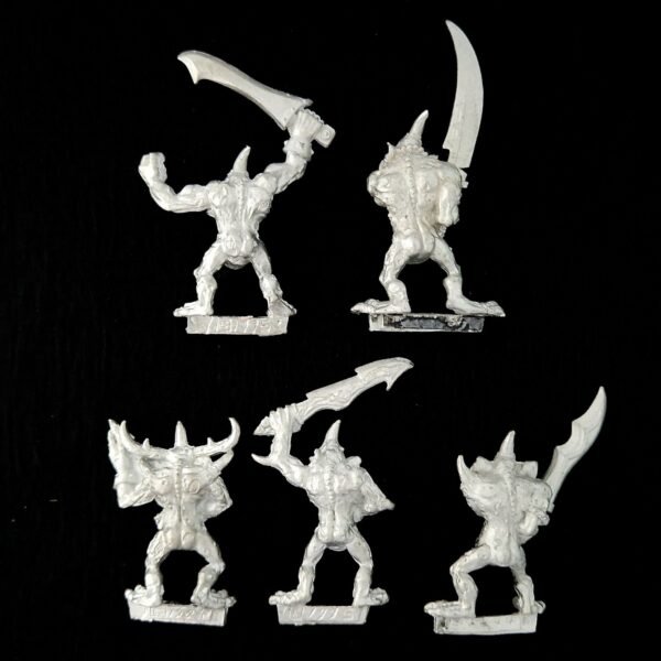 A photo of Chaos Daemons Plaguebearers Warhammer miniatures