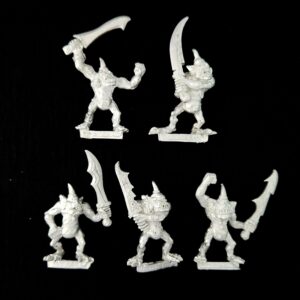 A photo of Chaos Daemons Plaguebearers Warhammer miniatures