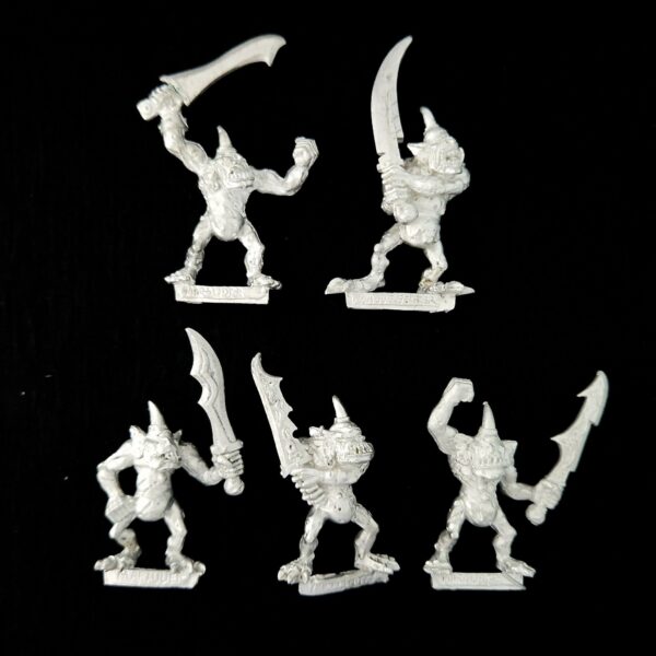 A photo of Chaos Daemons Plaguebearers Warhammer miniatures