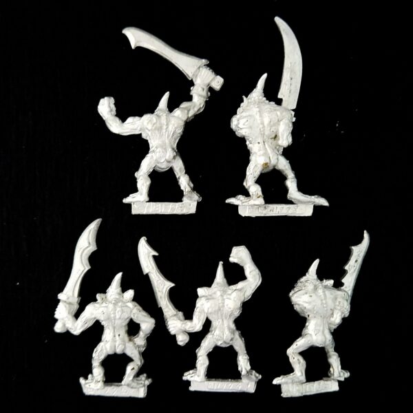 A photo of Chaos Daemons Plaguebearers Warhammer miniatures