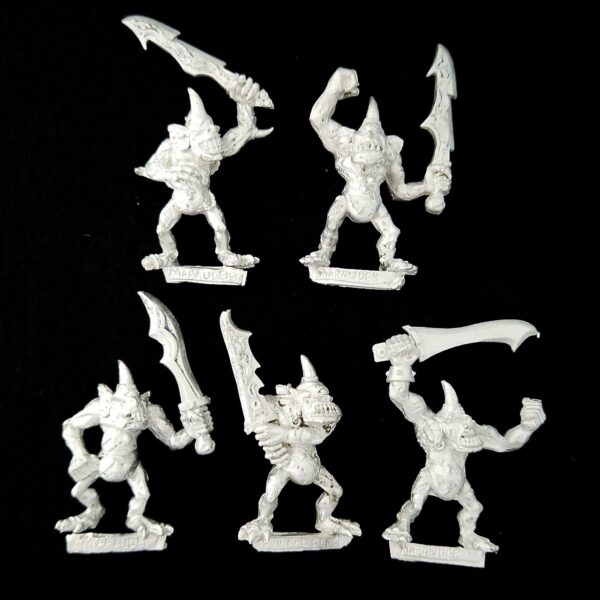 A photo of Chaos Daemons Plaguebearers Warhammer miniatures