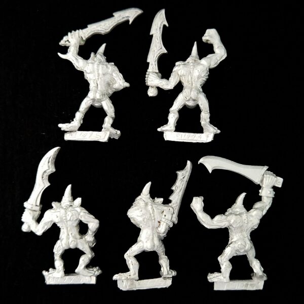 A photo of Chaos Daemons Plaguebearers Warhammer miniatures