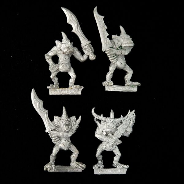 A photo of Chaos Daemons Plaguebearers Warhammer miniatures