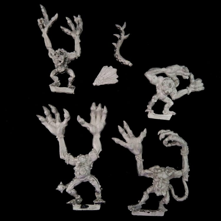 A photo of Chaos Daemons Horrors of Tzeentch Warhammer miniatures