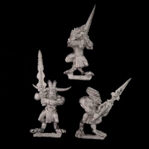 A photo of Chaos Daemons Bloodletters of Khorne Warhammer miniatures