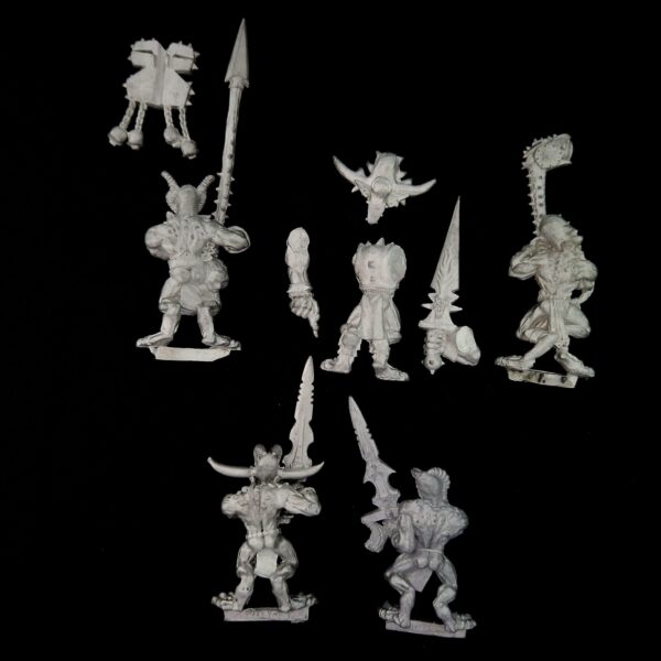 A photo of Chaos Daemons Bloodletters of Khorne Warhammer miniatures