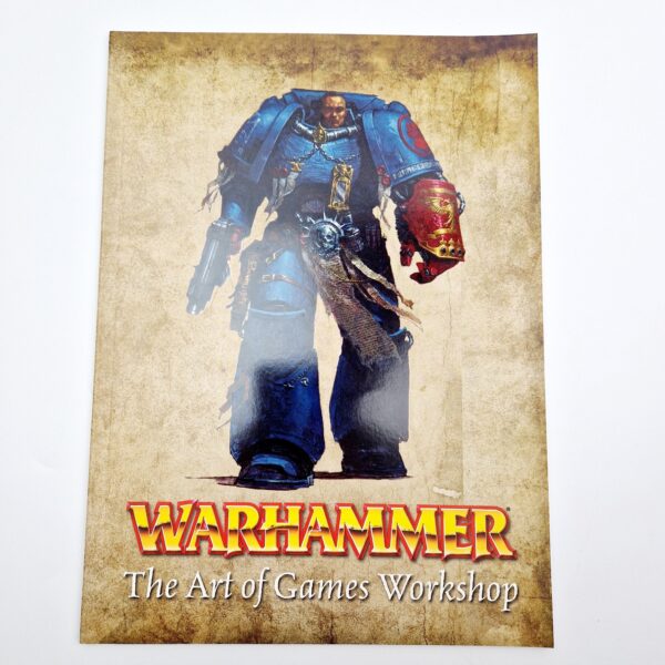 A photo of a The Art of Games Workshop Warhammer Book