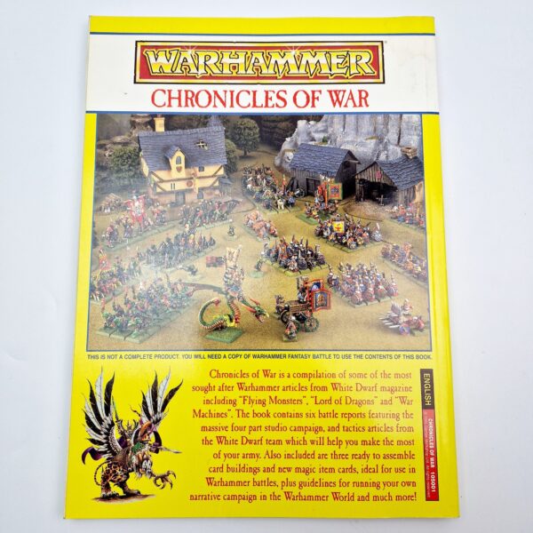 A photo of a Warhammer Chronicles of War Supplement book