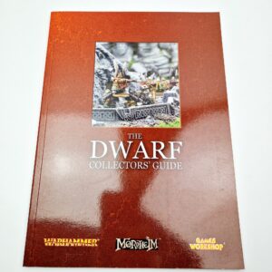 A photo of a The Dwarf Collectors Guide Warhammer book