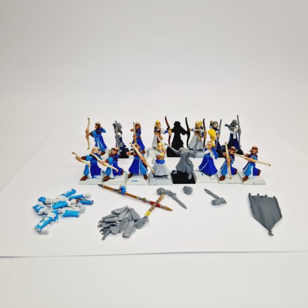 A photo of High Elves Archers Warhammer miniatures