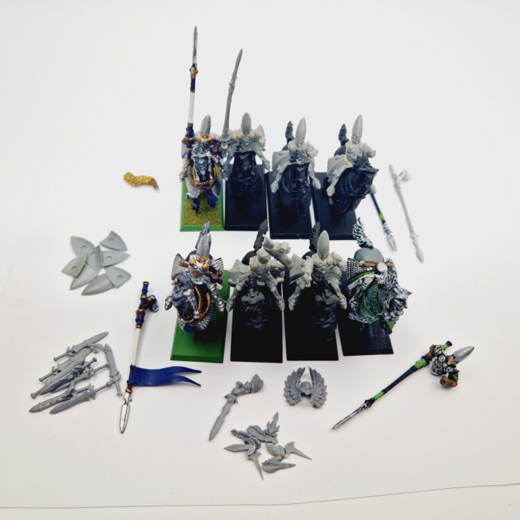 A photo of High Elves Silver Helms Warhammer miniatures