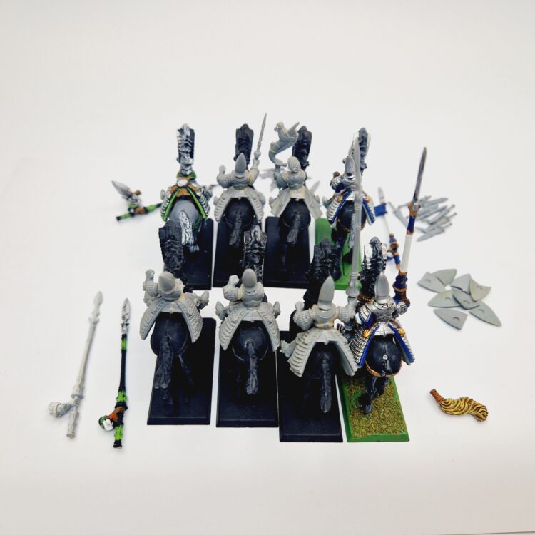 A photo of High Elves Silver Helms Warhammer miniatures