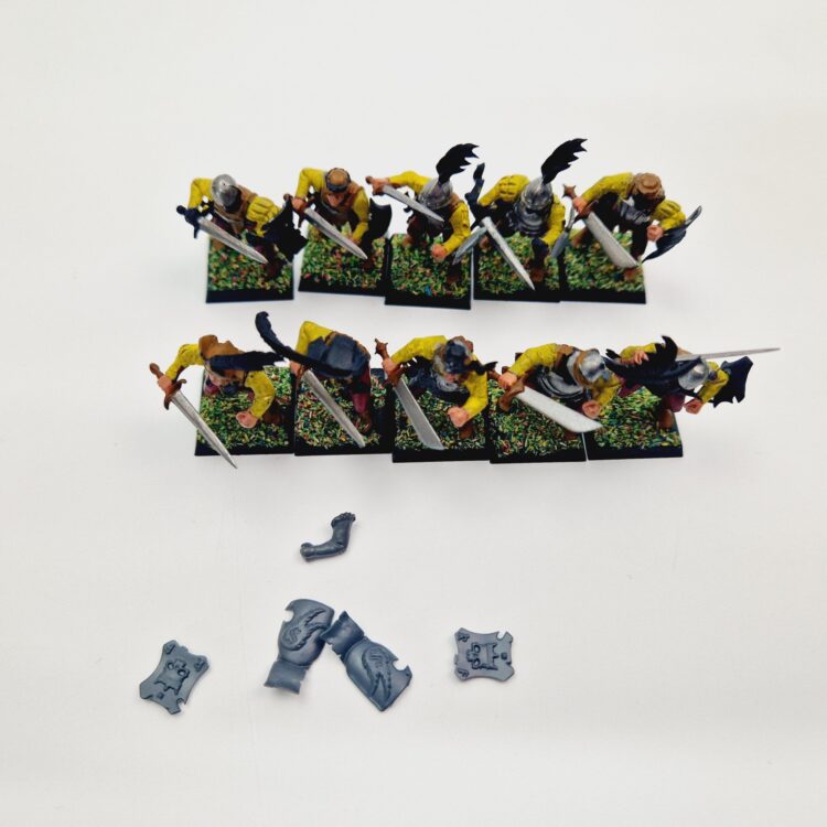 A photo of The Empire State Troops Warhammer miniatures