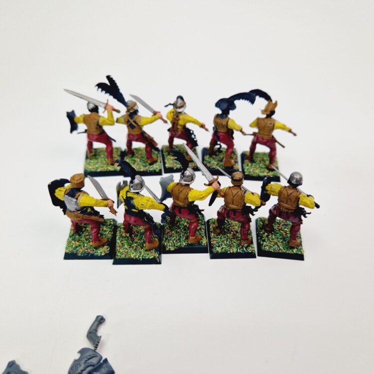 A photo of The Empire State Troops Warhammer miniatures